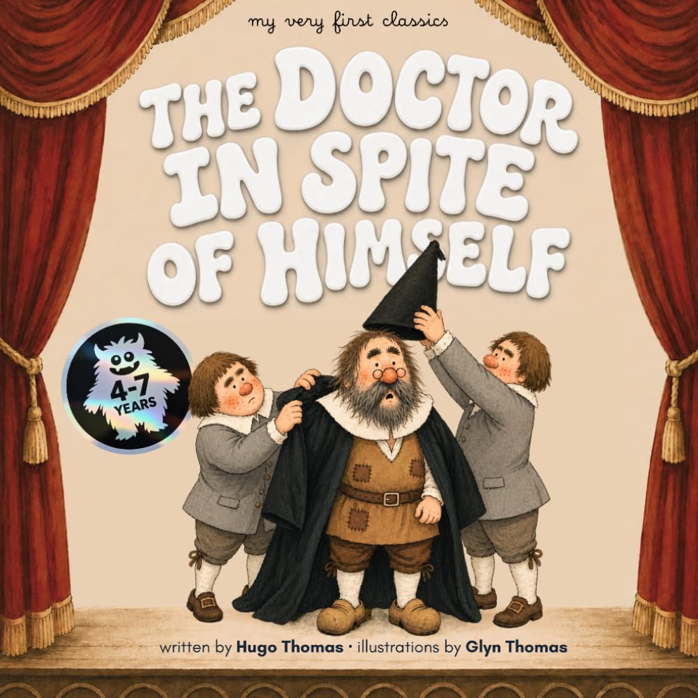 The Doctor in Spite of Himself picture book cover