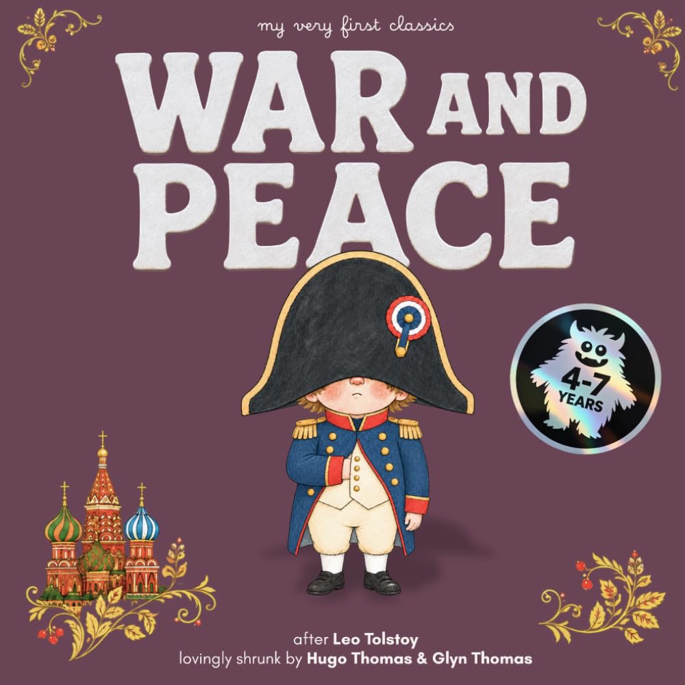 War and Peace hardcover book